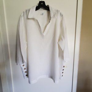 Sigrid Olsen Linen Tunic